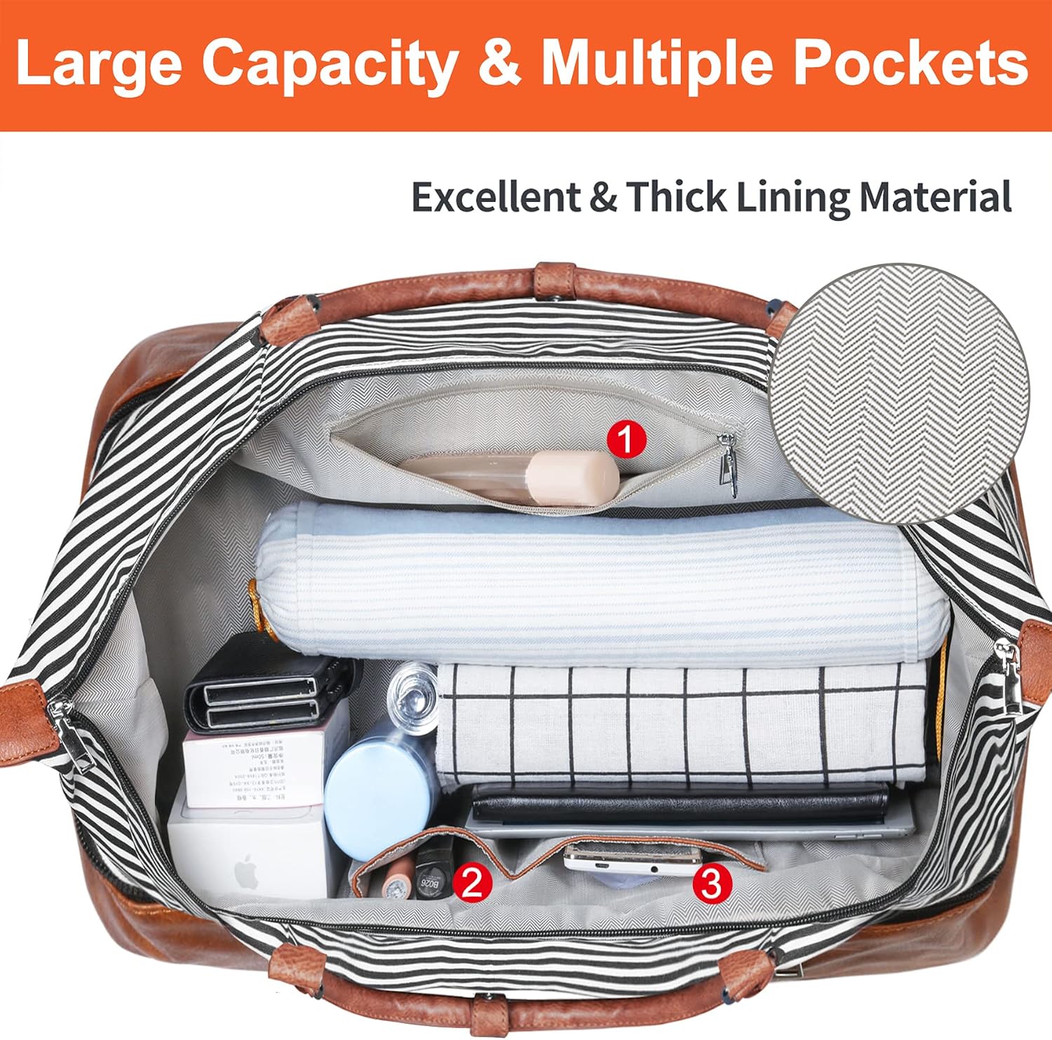 Thumbnail 6 de IBFUN 21" Weekender Travel Bag