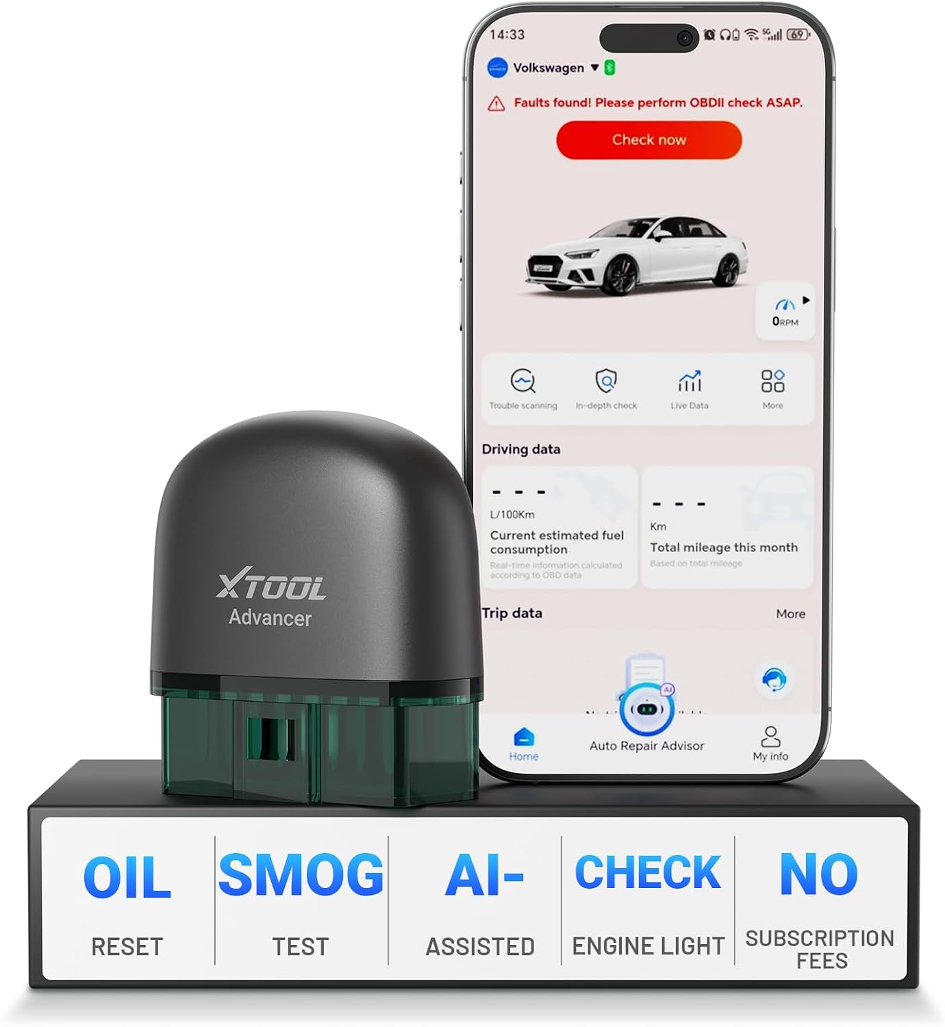 Detalle de XTOOL OBD2 Scanner AD20 Pro