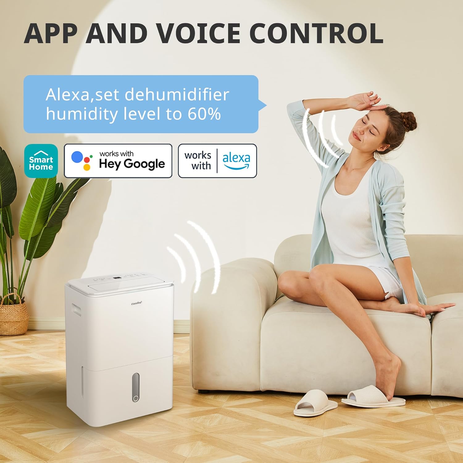 Detalle 2 de COMFEE' Easy Dry 20L dehumidifier