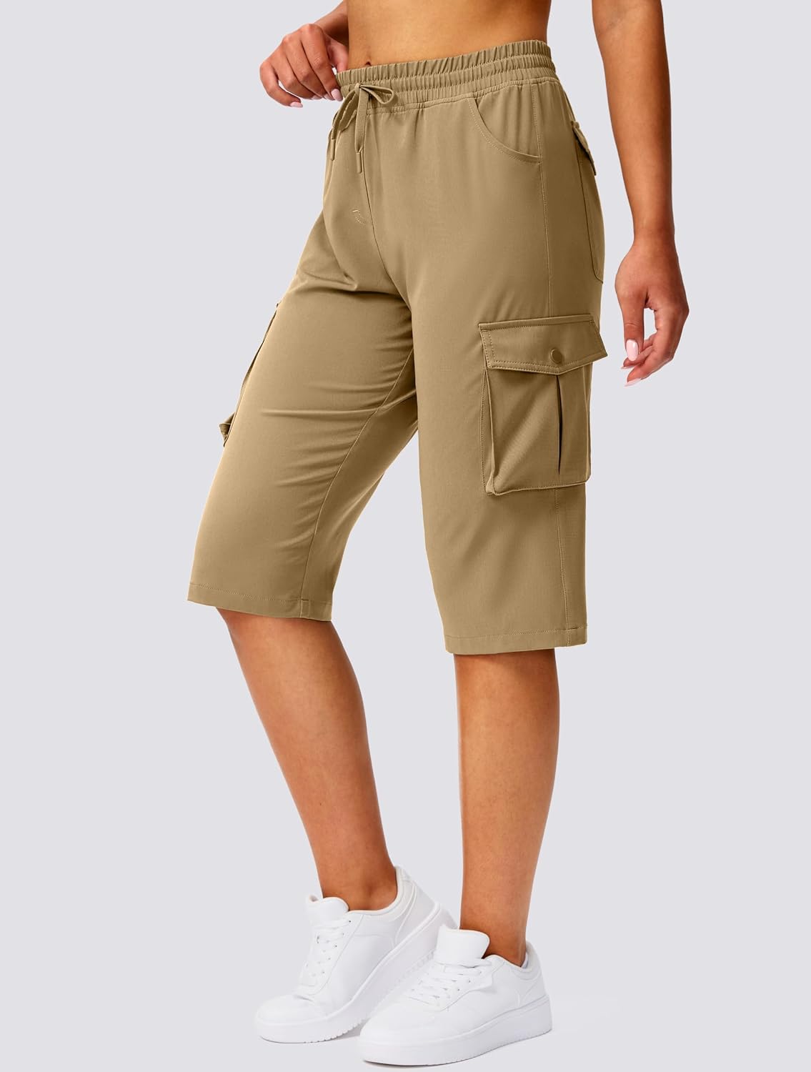 Thumbnail 1 de Viodia 15" Long Shorts for Women Hiking Cargo Bermuda Shorts