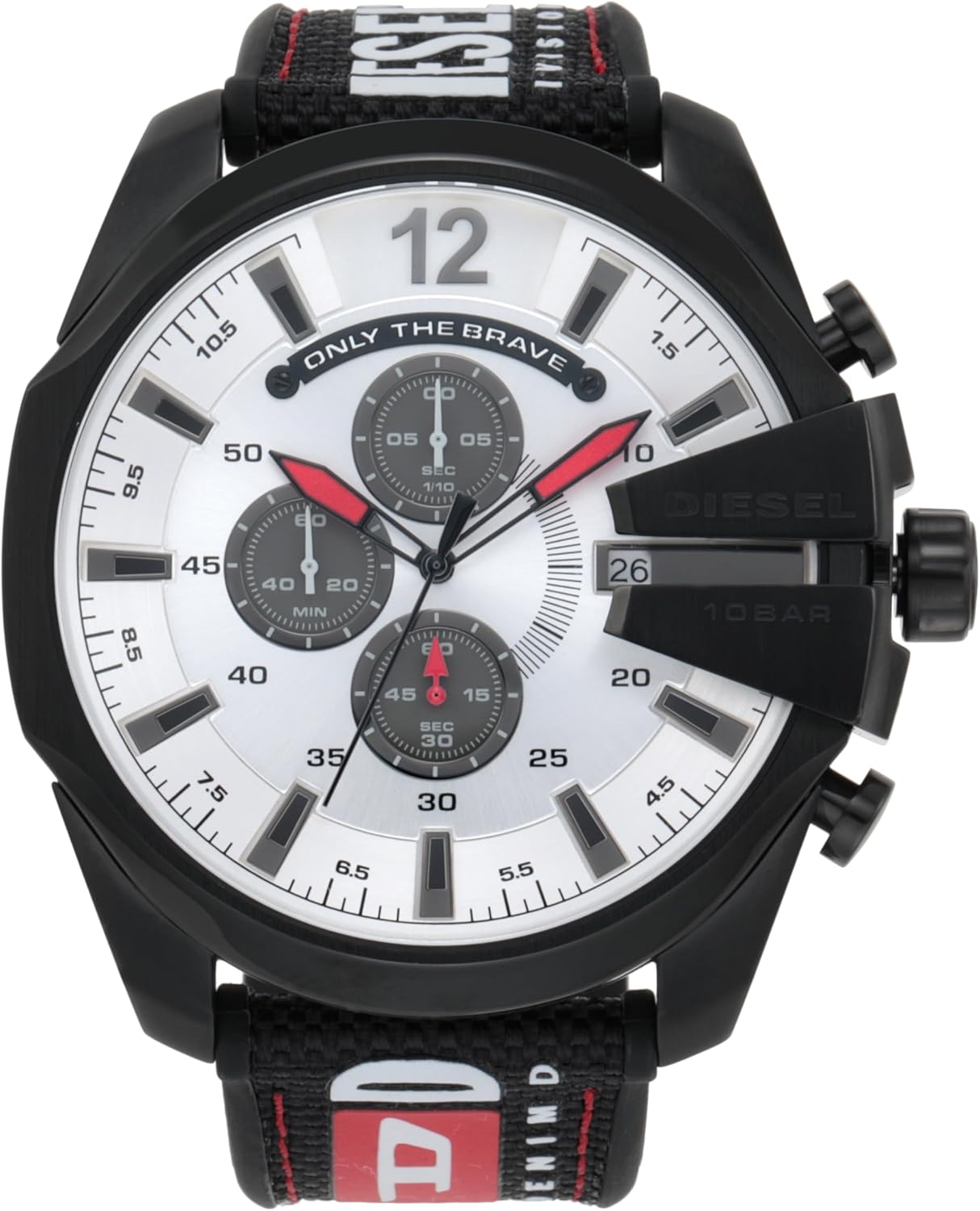Detalle de Diesel Chief Series: Orologio da uomo con cronografo – stile audace e versatilità