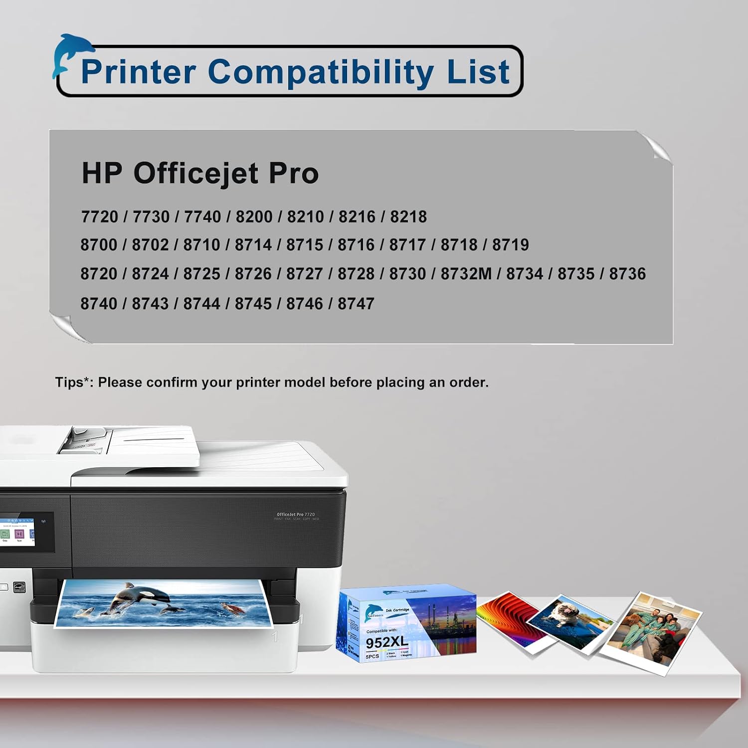 Detalle de GoToners 953XL Druckerpatronen 5er-Pack 🖨