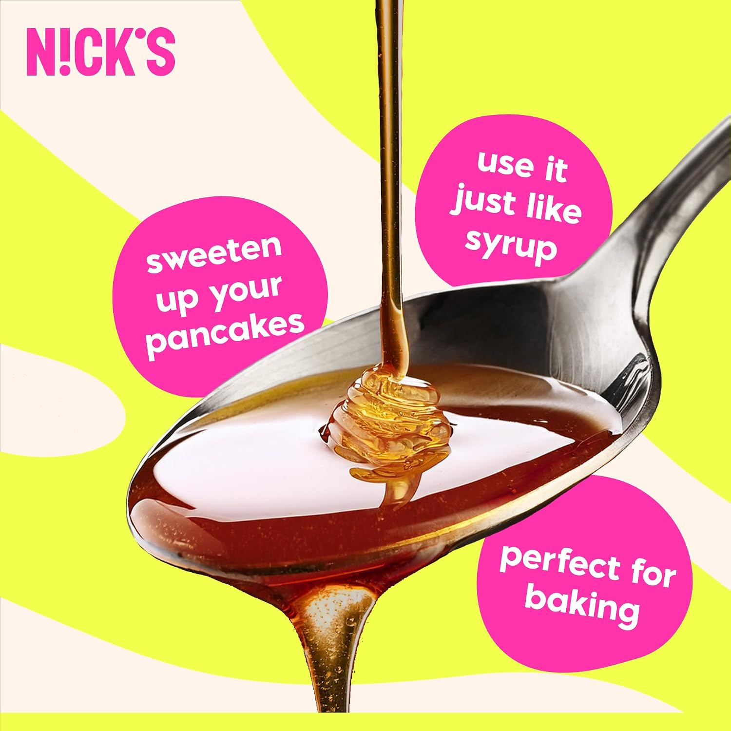 Detalle de N!CK'S Fiber Syrup with Maple Flavour, 300g Sugar Alternative