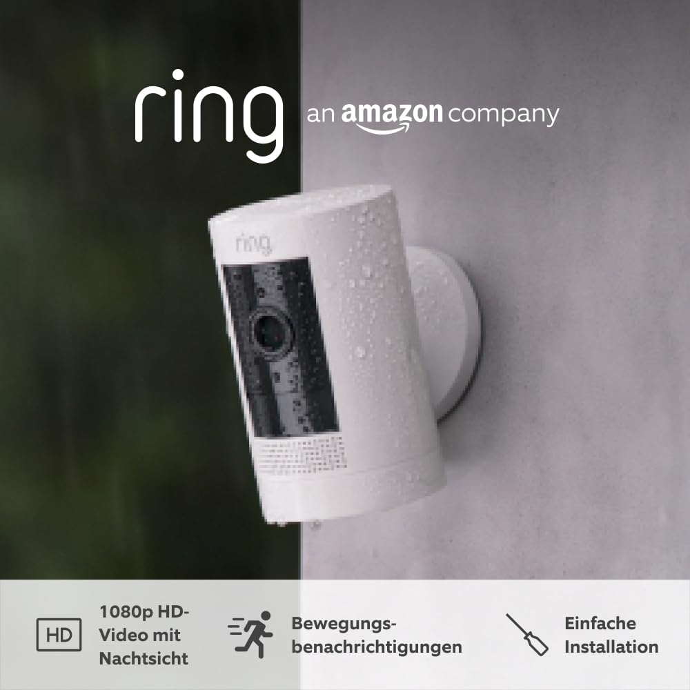Detalle de Ring Stick Up Cam Battery Überwachungskamera 1080p
