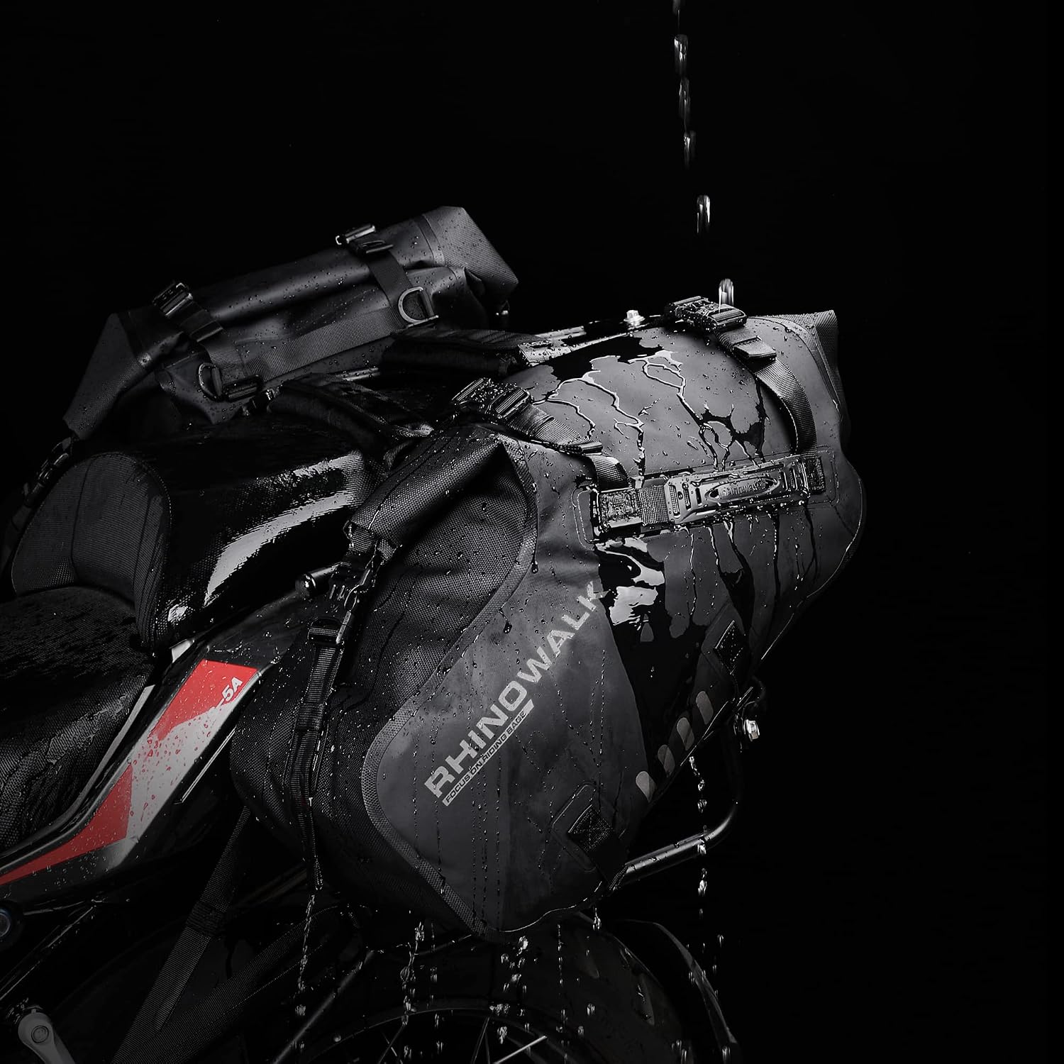 Thumbnail 4 de Rhinowalk Motorcycle Saddle Bags 28L