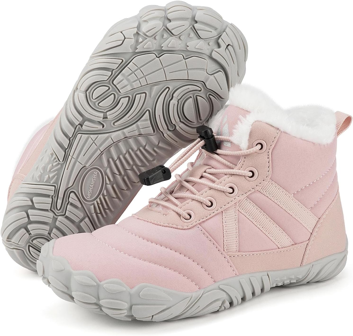 Detalle de Mishansha Scarpe Bambini Invernali Antiscivolo Gr.25