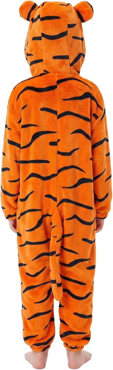 Thumbnail 6 de LONULAIN Unisex Kids Animal Onesie Pajamas, Flannel Hooded Costume