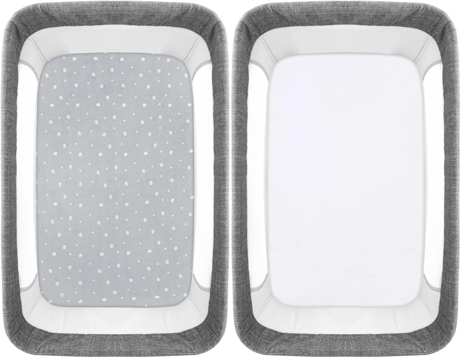 Detalle 2 de Next to Me Crib Sheets Fitted 83x50cm 2 Pack