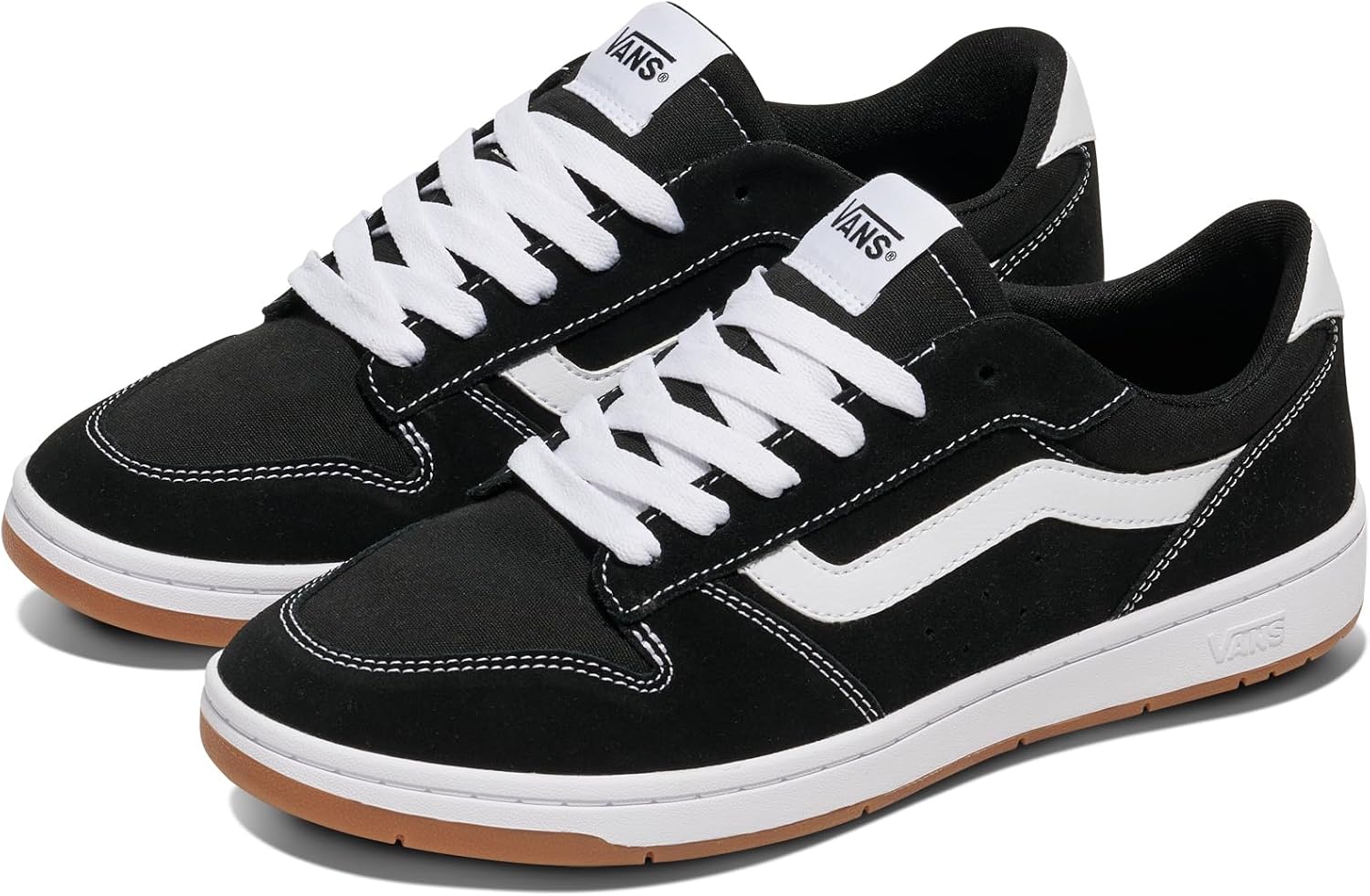 Detalle 2 de Vans Ryland Scarpe da Ginnastica Uomo - Black & White, 42 EU
