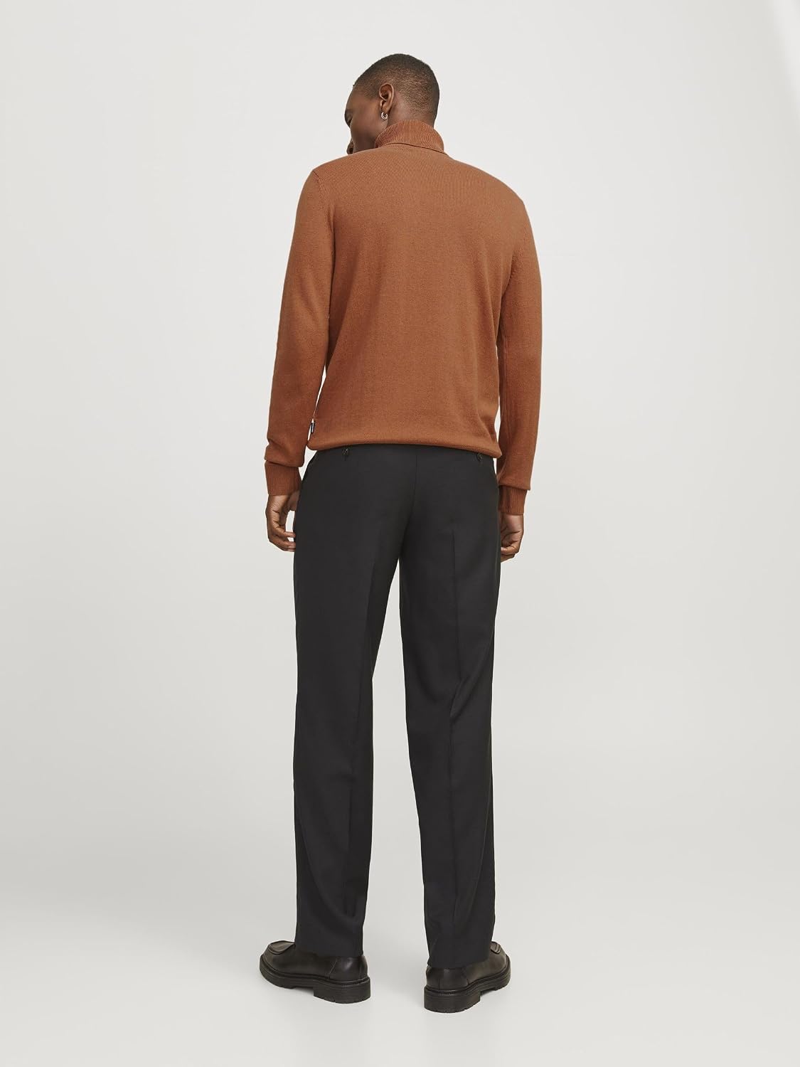 Thumbnail 3 de JACK & JONES Emil Knit Roll Neck Jumper Rollkragenpullover