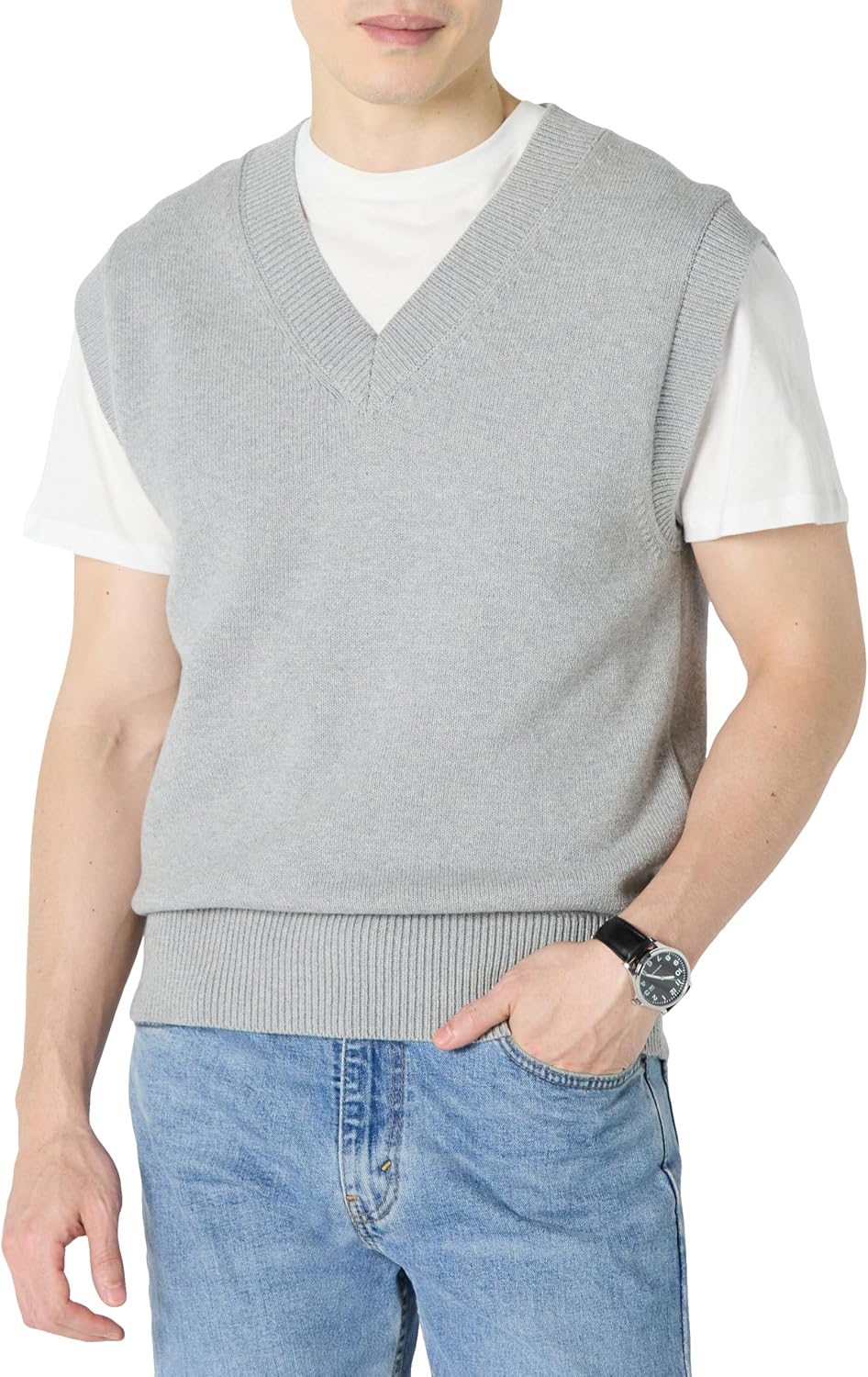 Thumbnail 6 de Amazon Essentials Relaxed‑Fit Sleeveless V‑Neck Vest