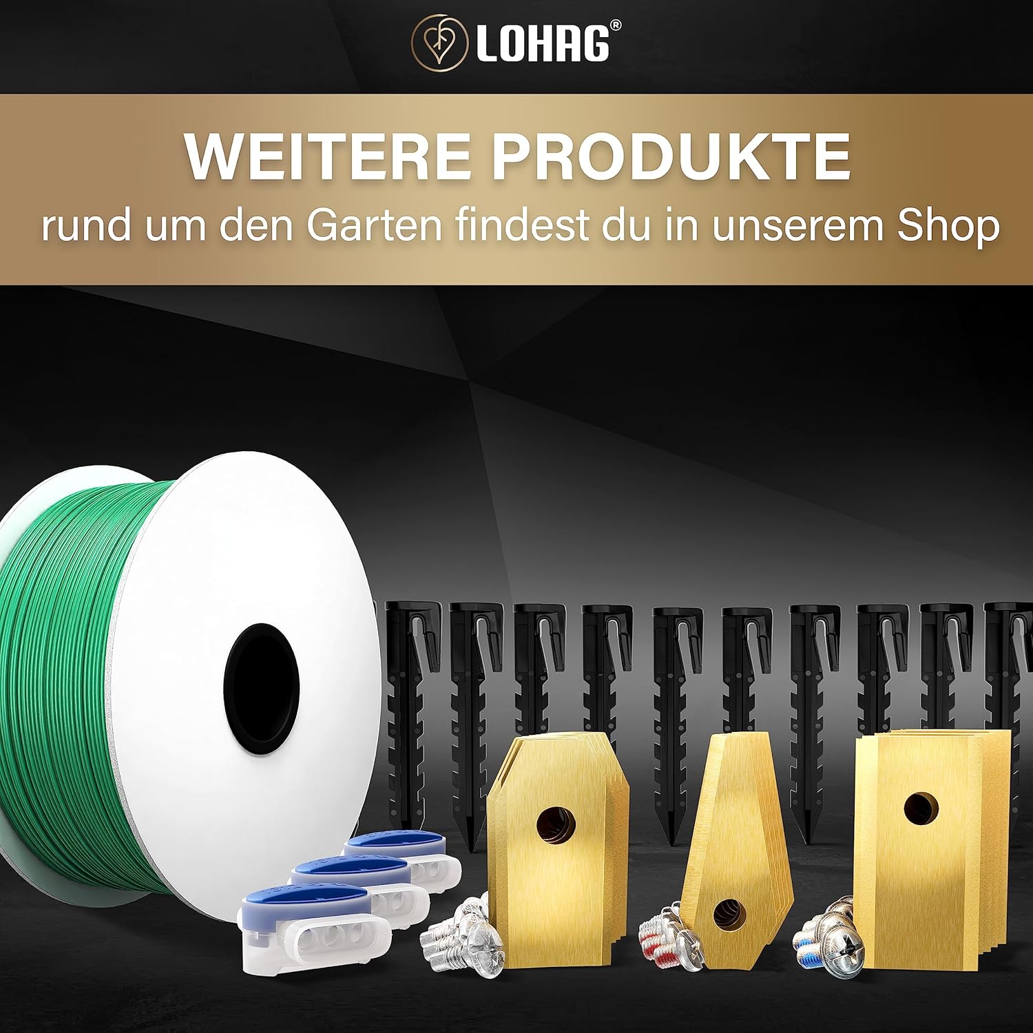 Thumbnail 6 de lohag® 150 m Universal Begrenzungskabel für Mähroboter (2,7 mm)
