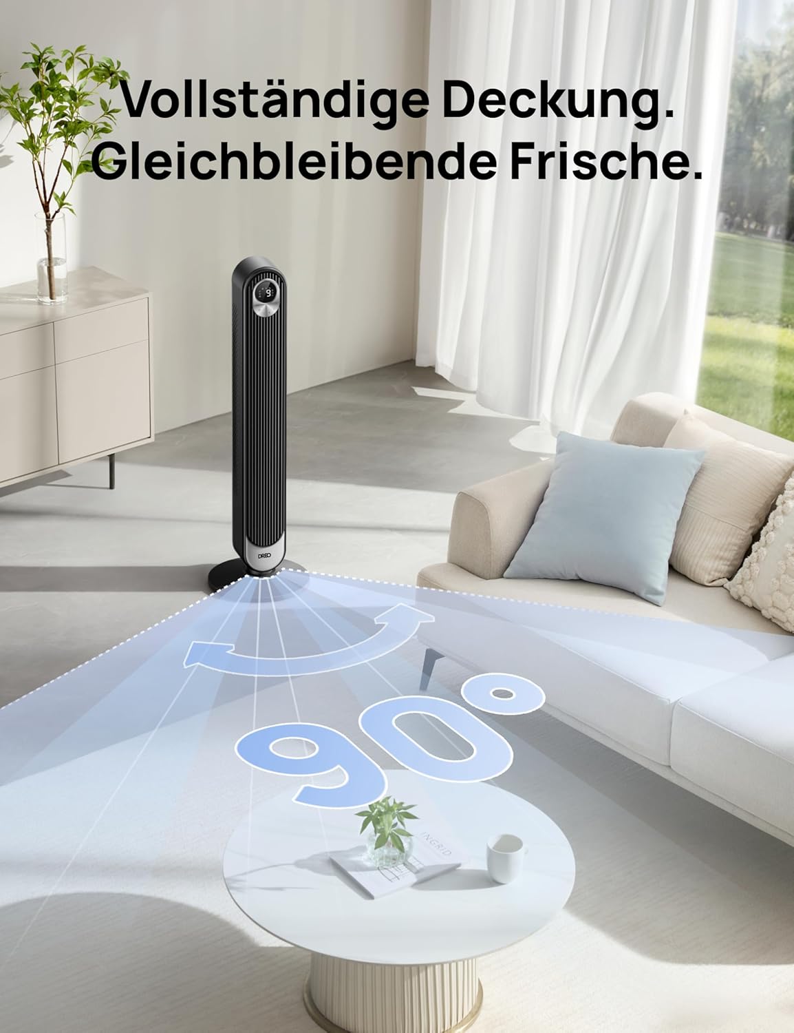 Thumbnail 5 de Dreo Smart Turmventilator mit 11 Stufen