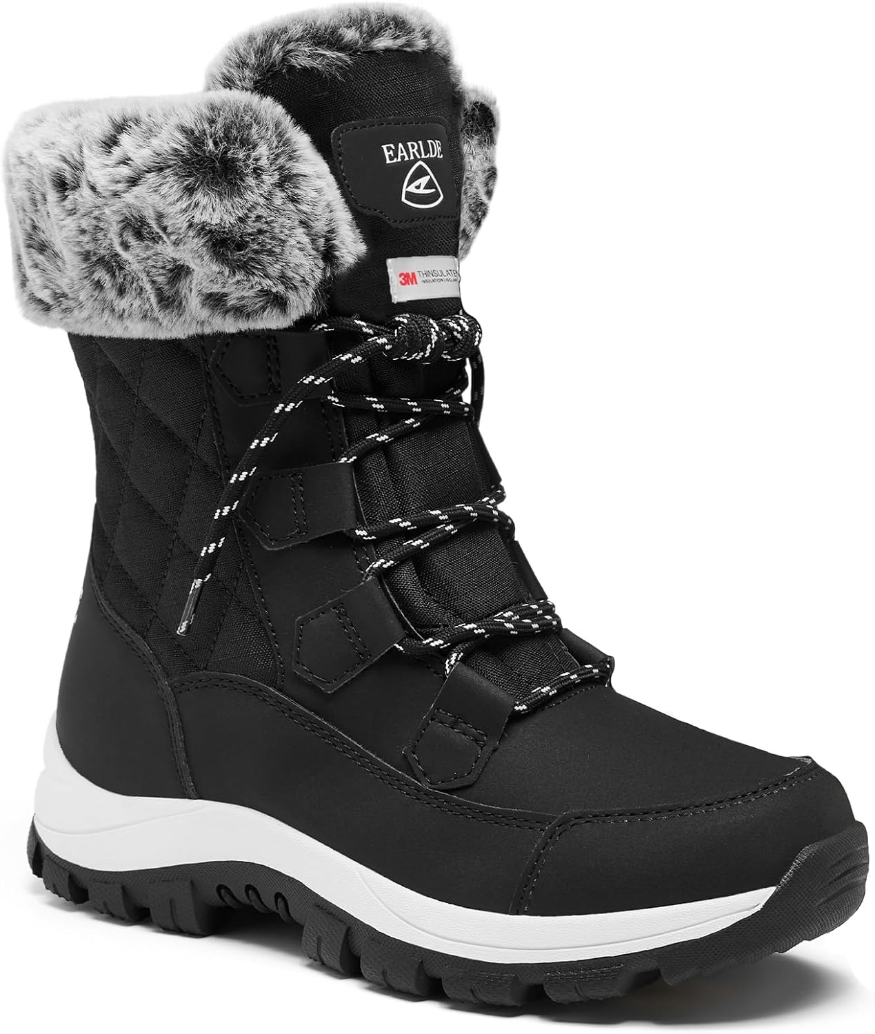 Detalle de EARLDE Winterstiefel Damen wasserdicht