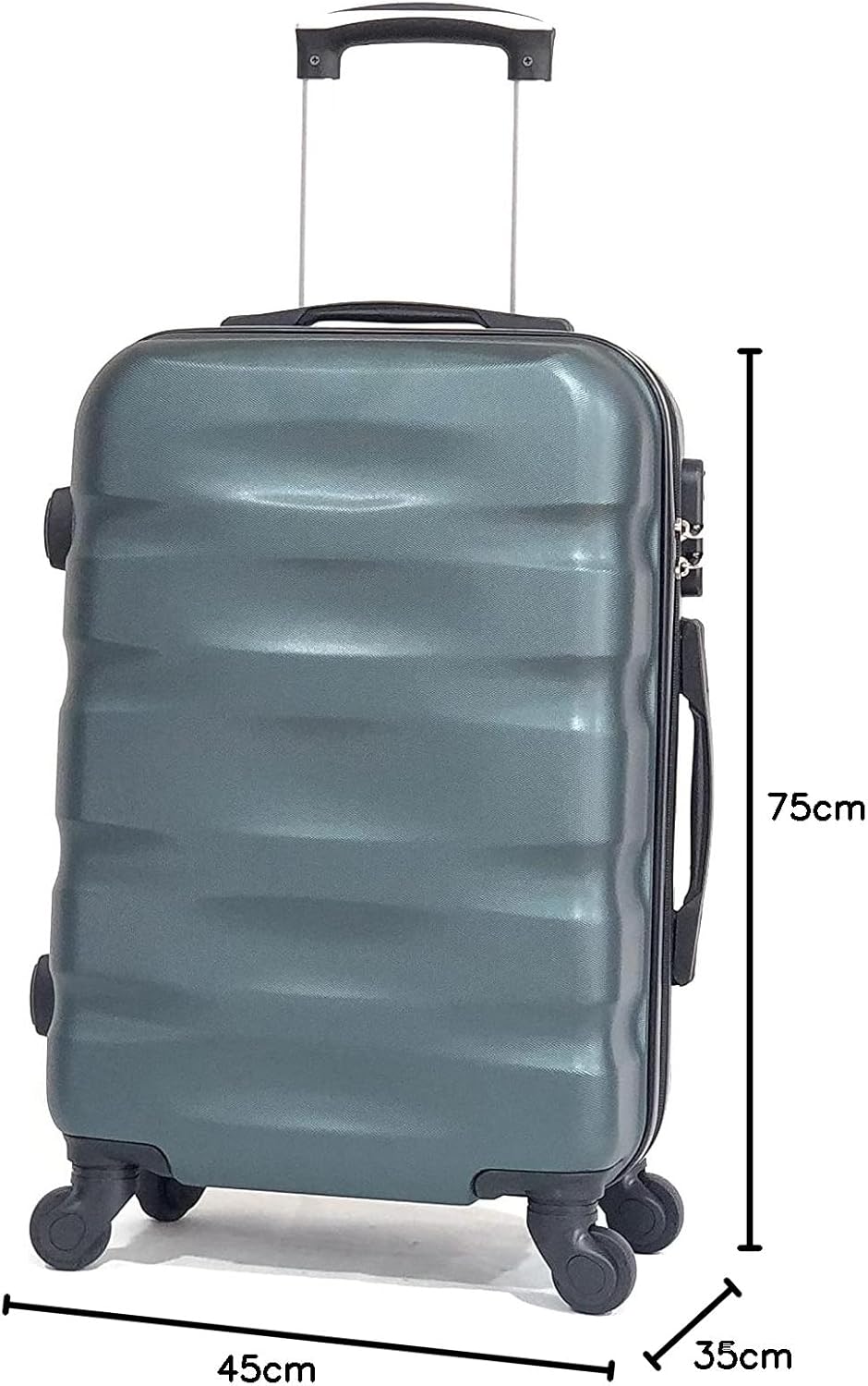 Thumbnail 5 de CELIMS - Maleta Cabina 55x40x20 cm 🧳 Verde Oscuro