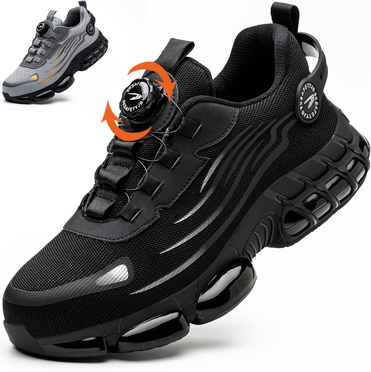 Thumbnail 6 de OBIDER Safety Trainers: Comfortable, Durable Work Shoes with Upgraded Safety Features