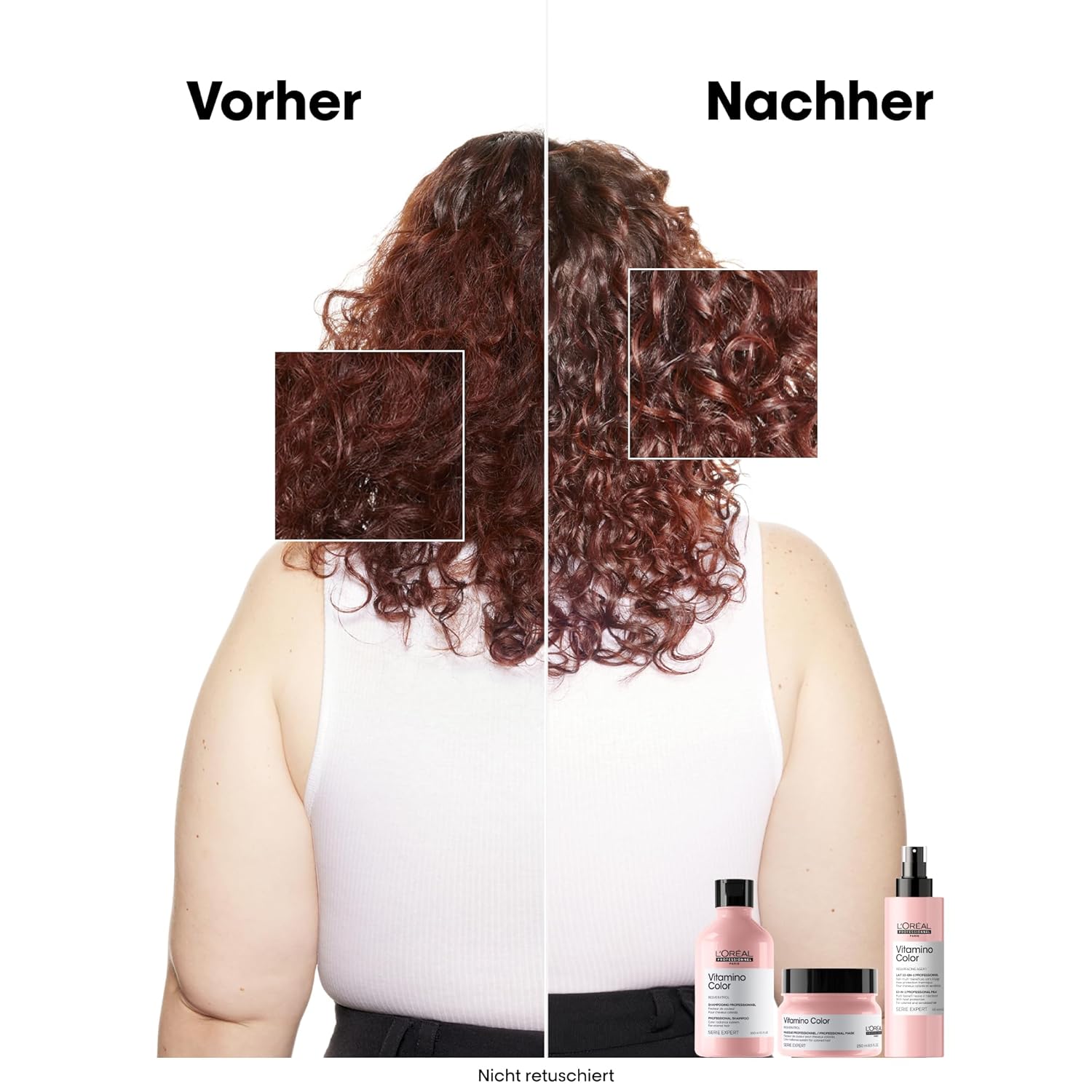 Detalle de L’Oréal Professionnel Vitamino Color Shampoo – Farberschützt für coloriertes Haar, 300 ml