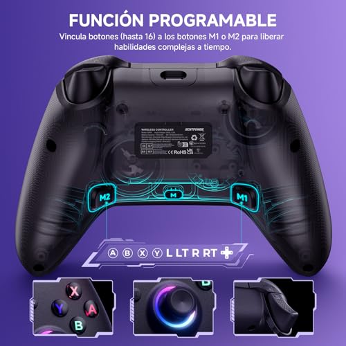 Thumbnail 6 de Mando Inalámbrico Upgrade para Switch/Switch 2 de ECHTPower: luces, sensores y especialistas en mando pro