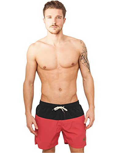 Detalle de URBAN CLASSICS Bañador para Hombre - Bermudas cortas de secado rápido, talla XS-5XL