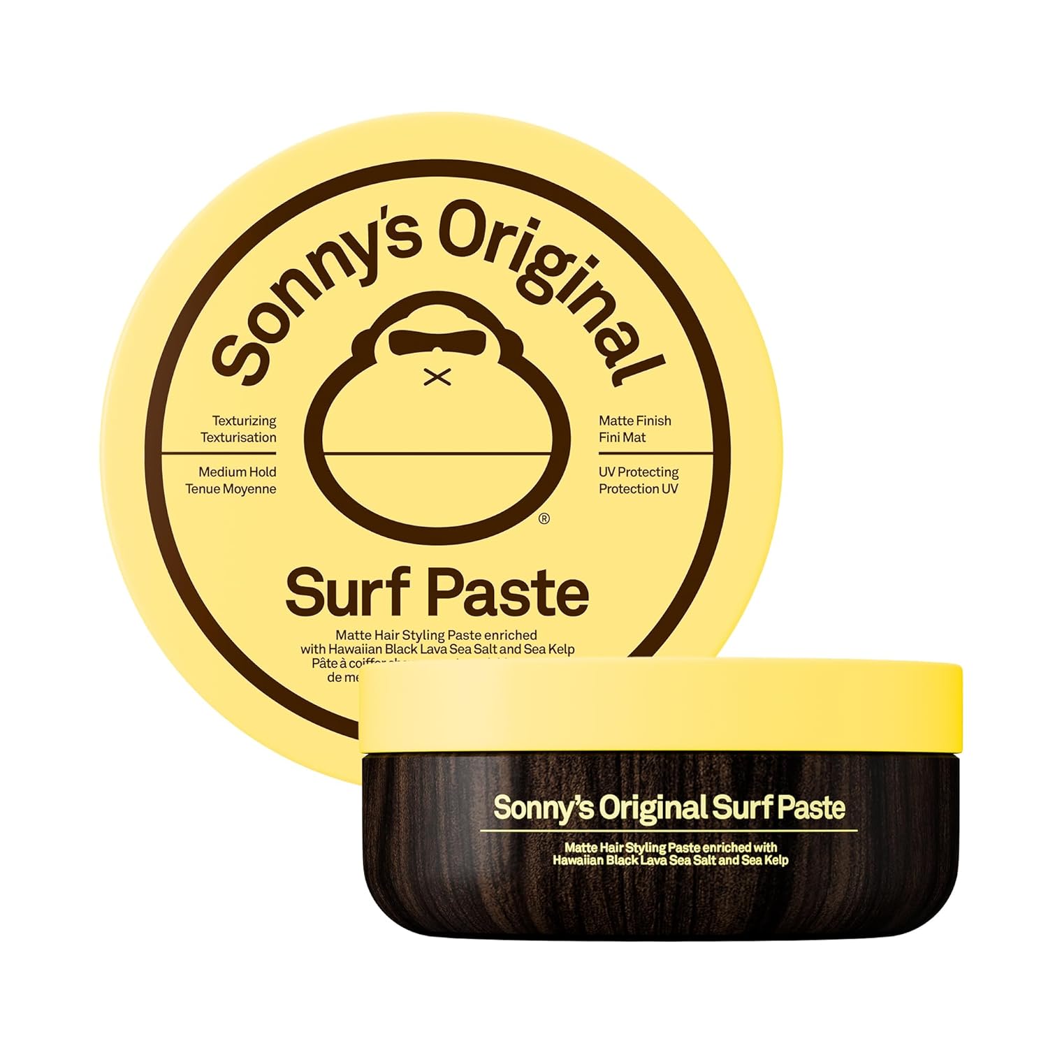 Detalle de Sun Bum Sonny's Original Surf Paste 3 oz — hair paste