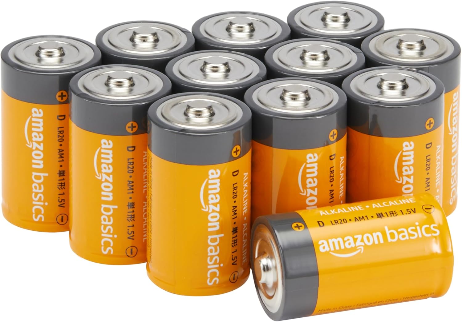 Thumbnail 5 de Amazon Basics 24-Pack D Cell 1.5V Alkaline Batteries (5-Year Shelf Life)