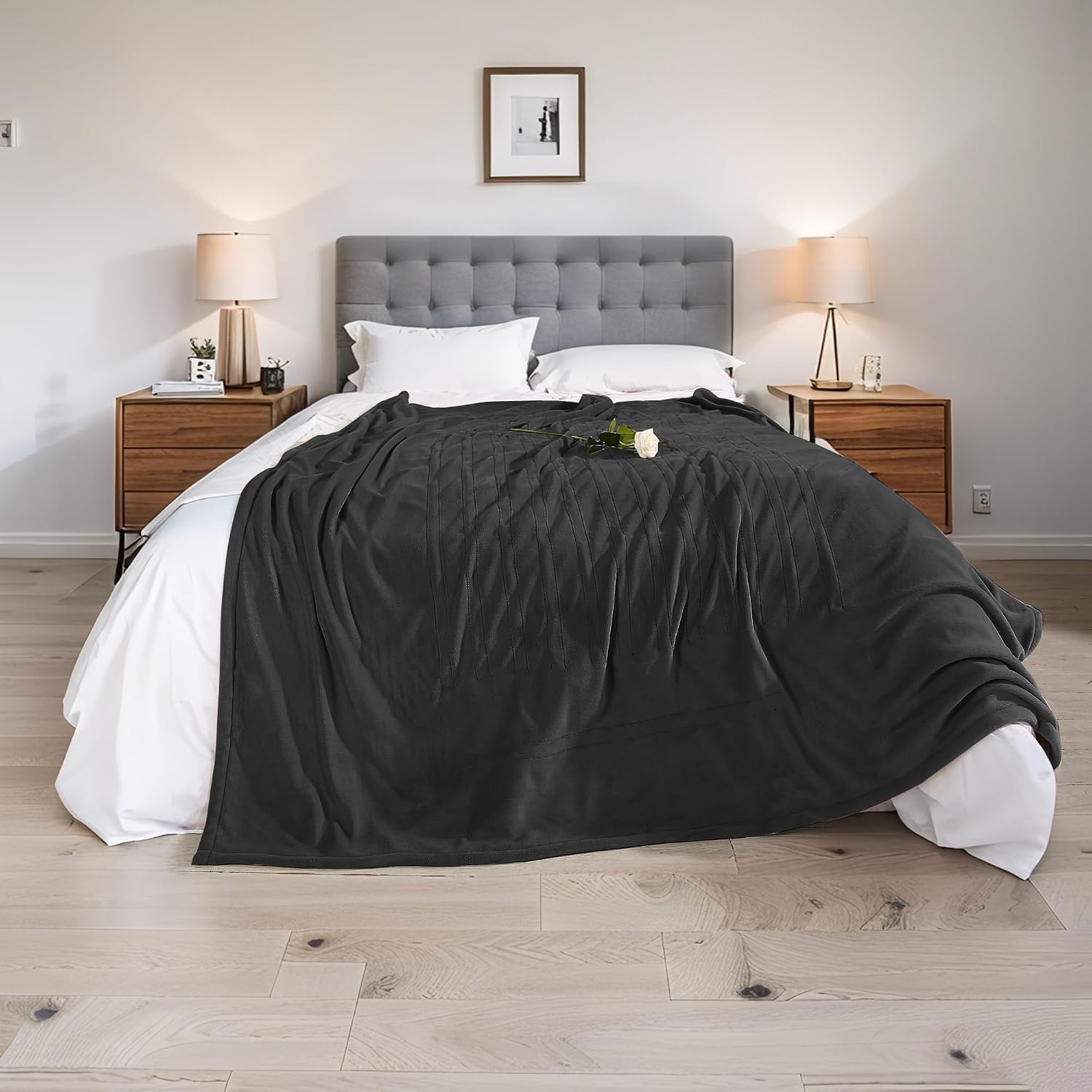 Thumbnail 6 de Ladung WDJ-EBA-BL-QS Electric Heated Blanket, Queen 84 × 90 in, Iron Gray