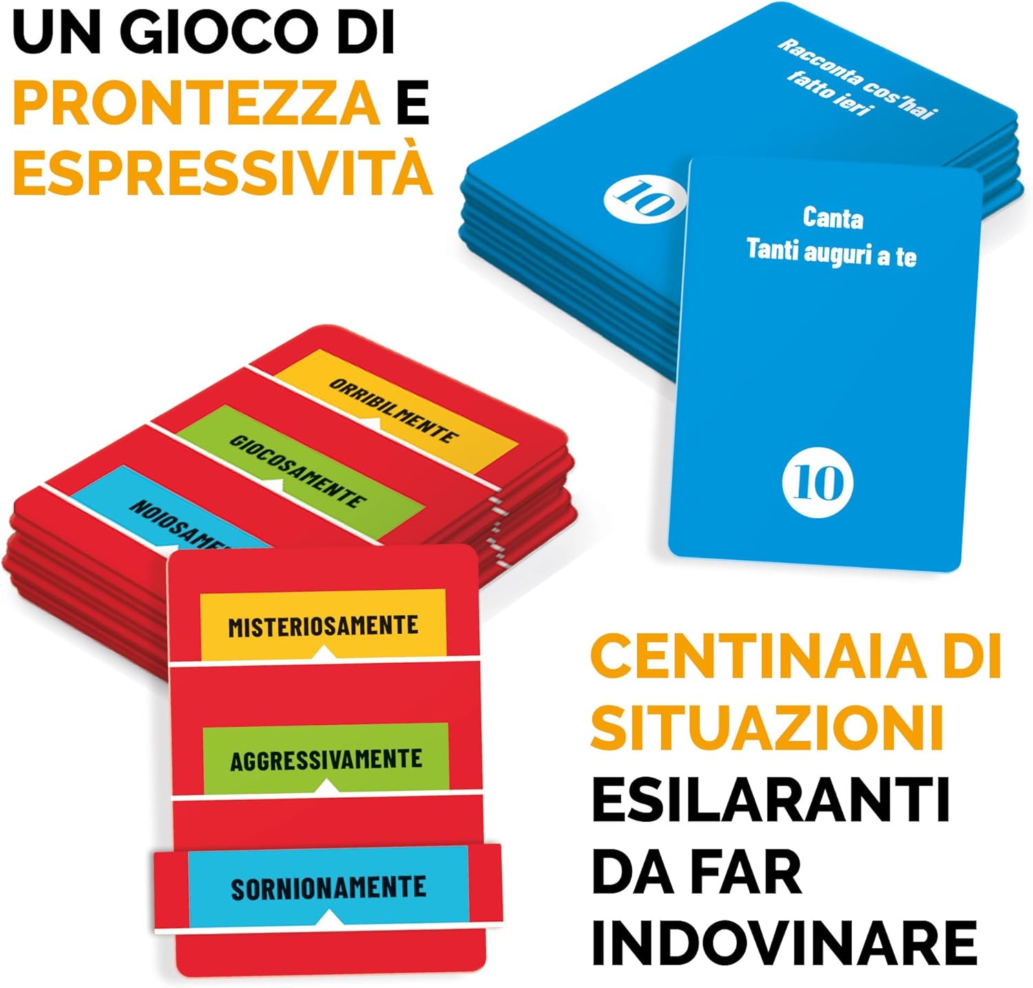 Detalle 2 de Ludic - Teatralmente: Il Gioco di Carte per Espressività e Risata in Famiglia