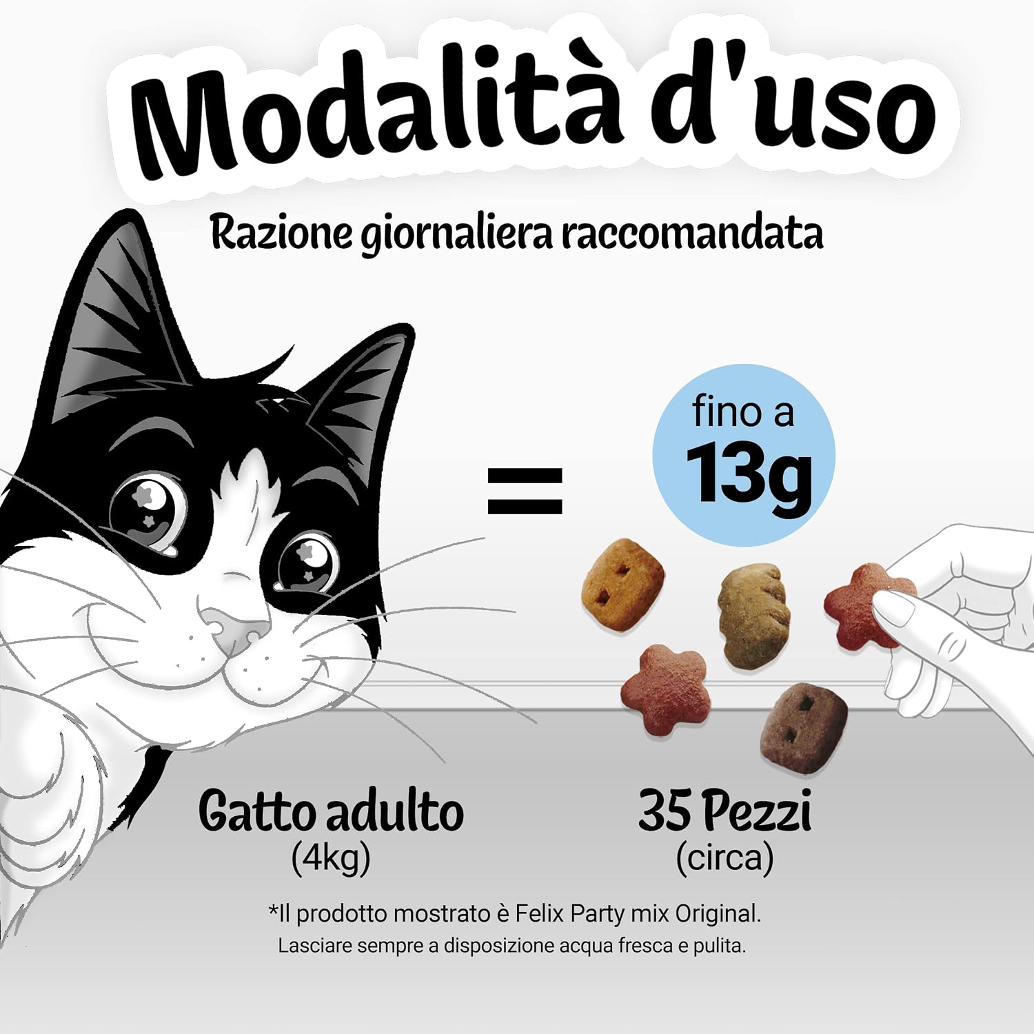 Thumbnail 6 de FELIX Party Mix Snack per Gatti Adulti – 8 Confezioni da 60 g