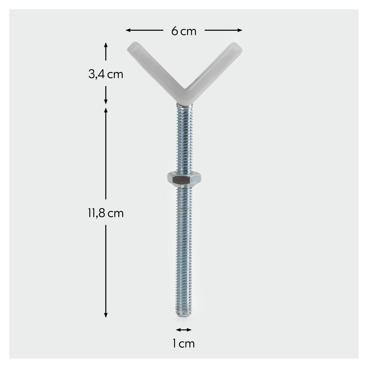 Detalle de hauck Y-Spindel Adapter 6 cm đ