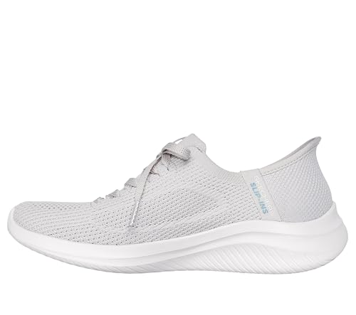 Thumbnail 5 de Skechers Mujer Ultra Flex 3.0 Elevated Motion Slip-In – Light Gray Knit/Trim