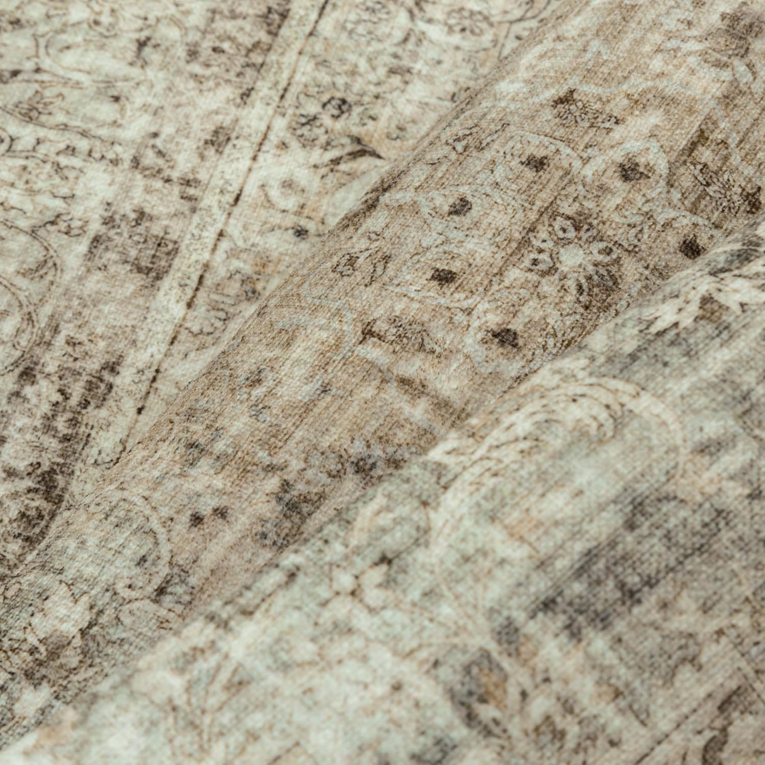 Thumbnail 6 de PureCozy Teppich 200x300 cm Vintage Braun 🏡