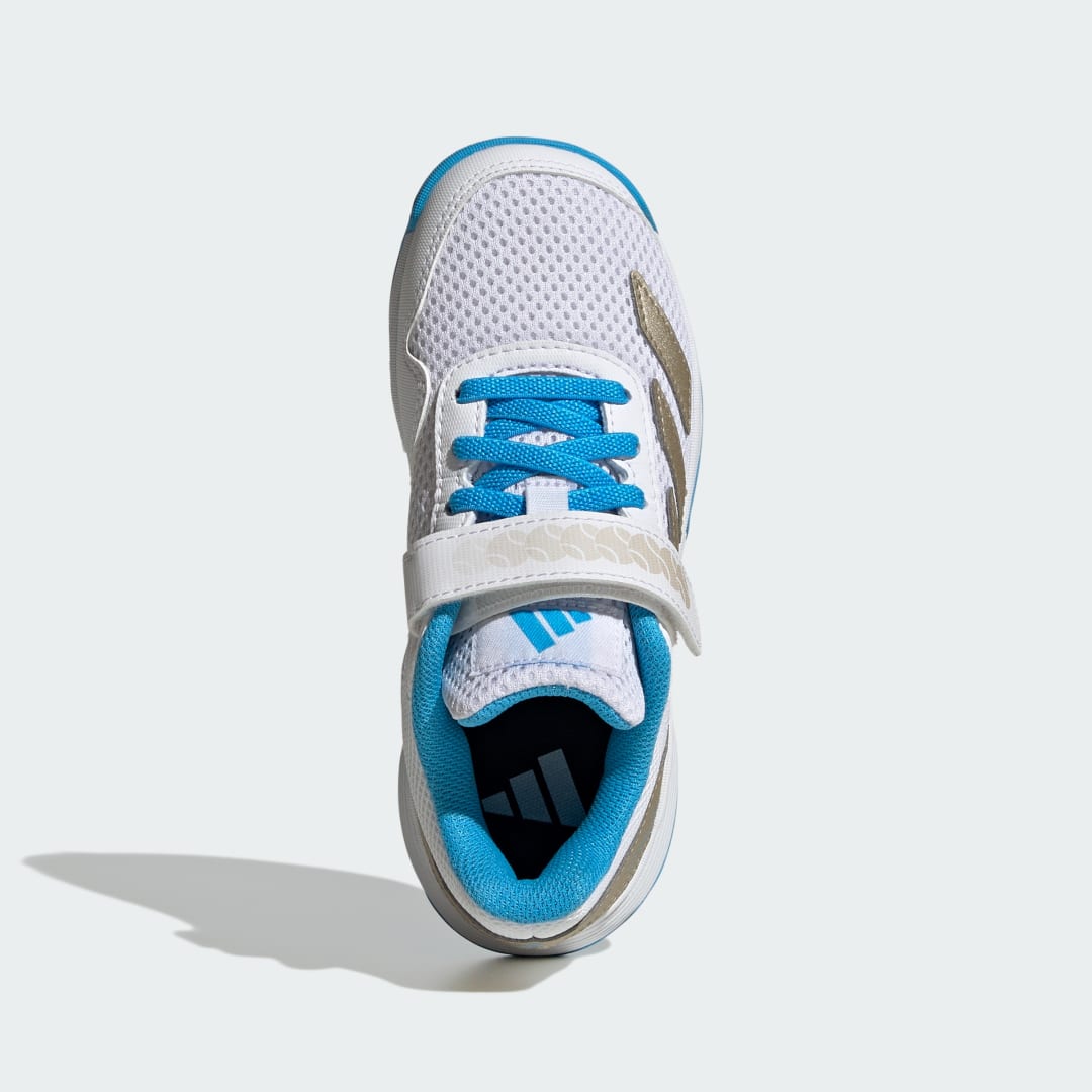 Detalle 2 de Adidas Courtflash Hook-and-Loop Tennis (Niños) – zapatilla de diario con cierre Velcro