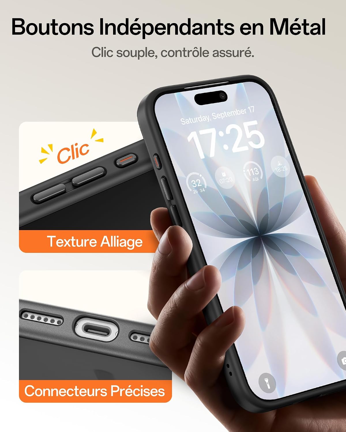 Thumbnail 6 de Coque magnétique UNBREAKcable pour iPhone 17