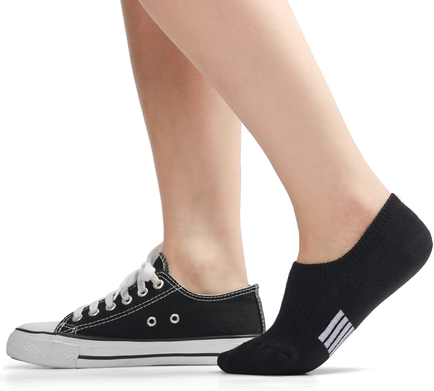 Thumbnail 1 de Blu Ninfee Trainer Ankle Socks Women – 6 Pairs Cushioned No Show Sports Socks