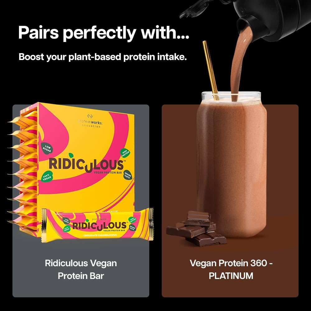 Thumbnail 6 de The Protein Works Vegan Protein 360 Platinum POWVEGEXCHO500G, Chocolate Silk