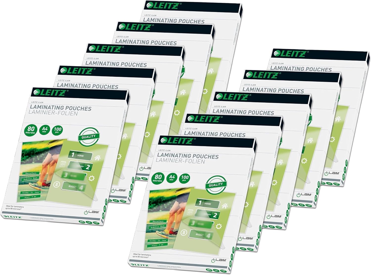 Thumbnail 6 de Leitz Heißlaminierfolien A4 80 mic 🧾