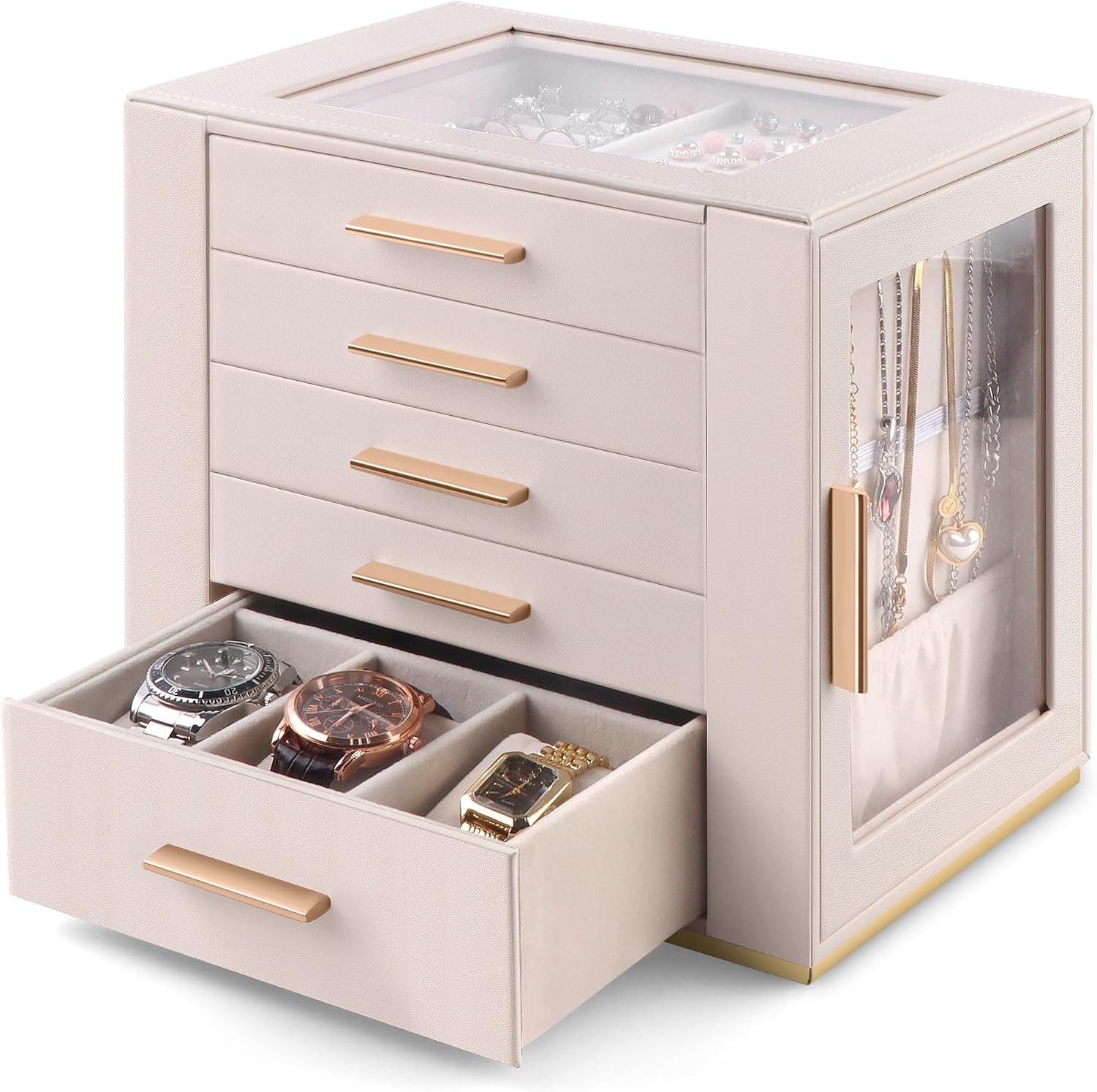 Detalle de Homeanda Large Jewellery Organiser Box for Women