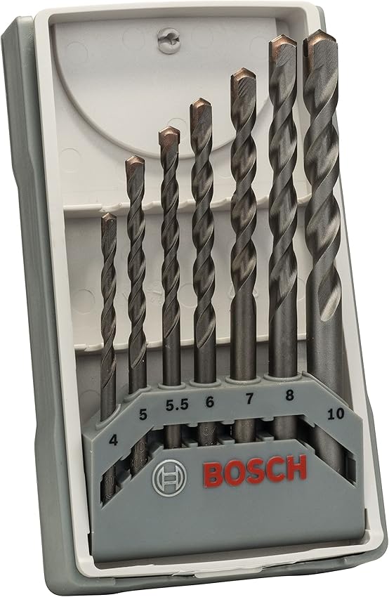 Bosch 2 607 017 083 - Juego de 7 brocas para hormigón 🔩