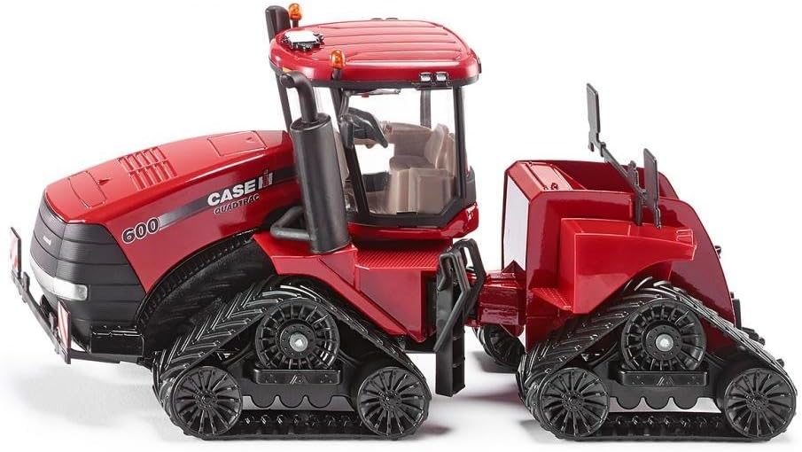 Detalle de SIKU 3275 Case IH Quadtrac 600 – ciągnik gąsienicowy 1:32 z metalu i tworzywa