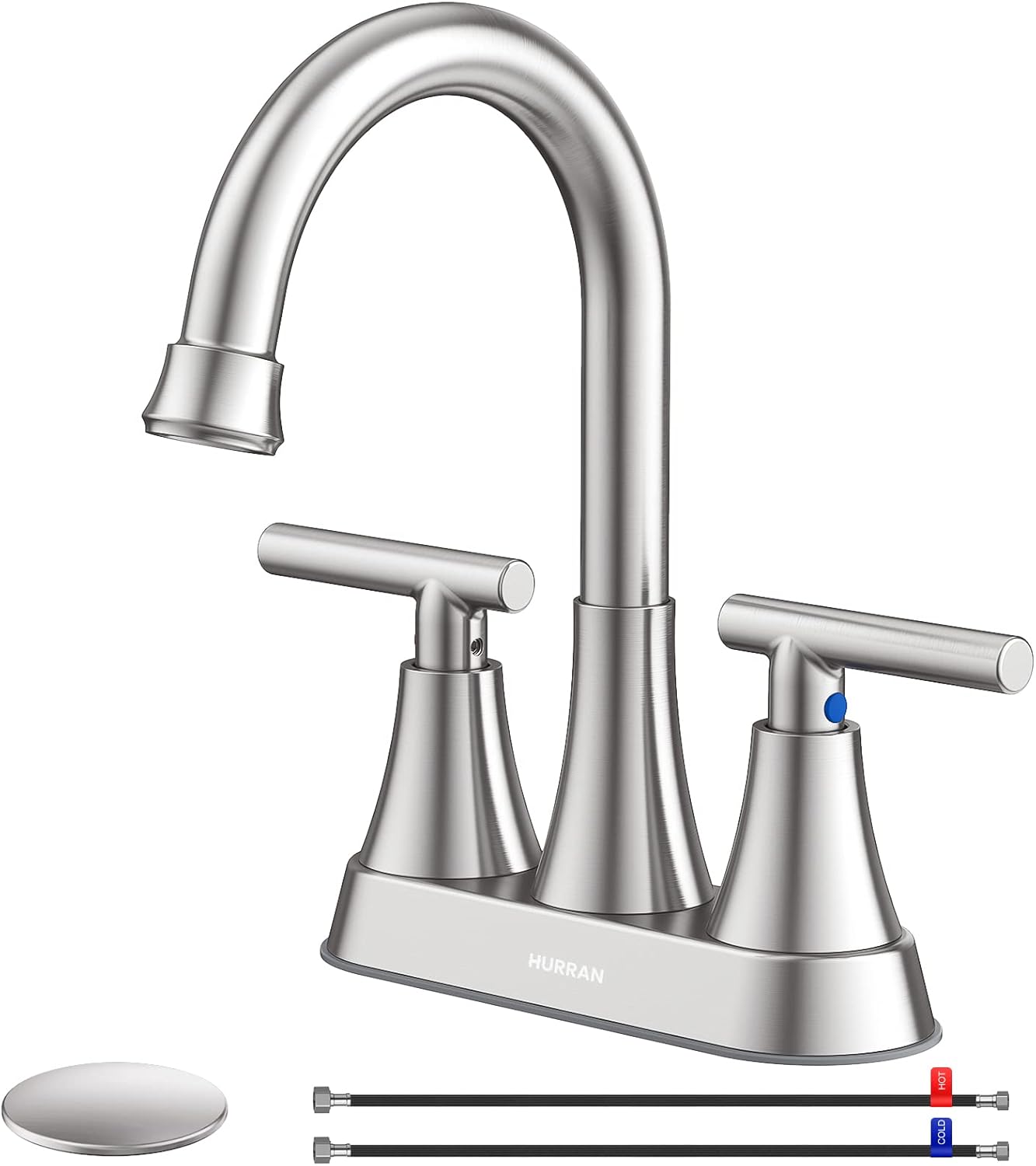 Detalle de Hurran Bathroom Faucet 4 inch Centerset
