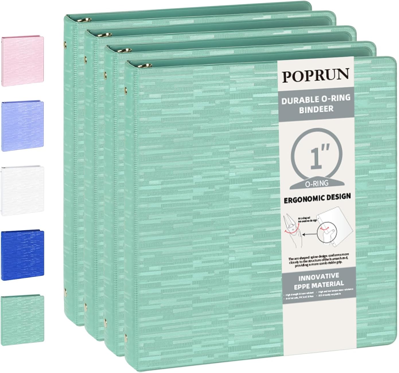 Thumbnail 6 de POPRUN 3 Ring Binder 1.5" — 325-sheet organizer 📁