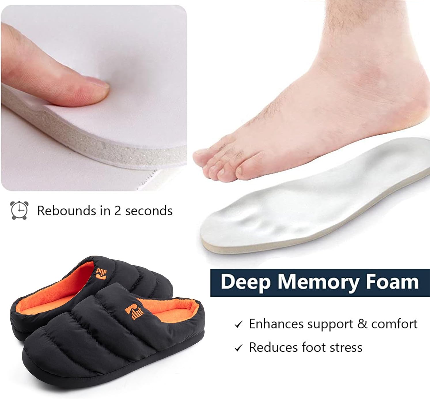 Thumbnail 4 de RockDove Zapatillas de plumas con espuma viscoelástica