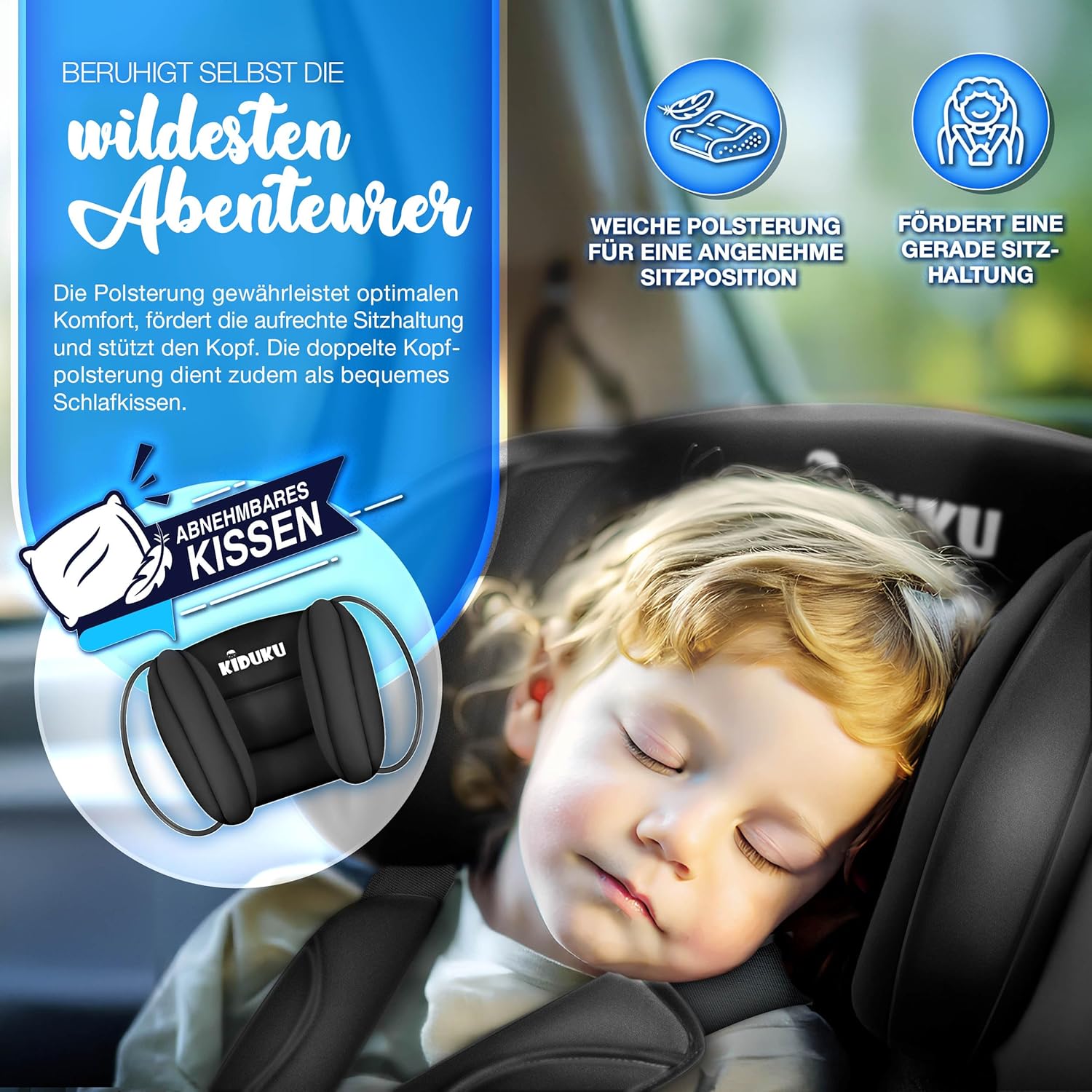 Thumbnail 2 de KIDUKU Kindersitz 9-36 kg mitwachsend 👶