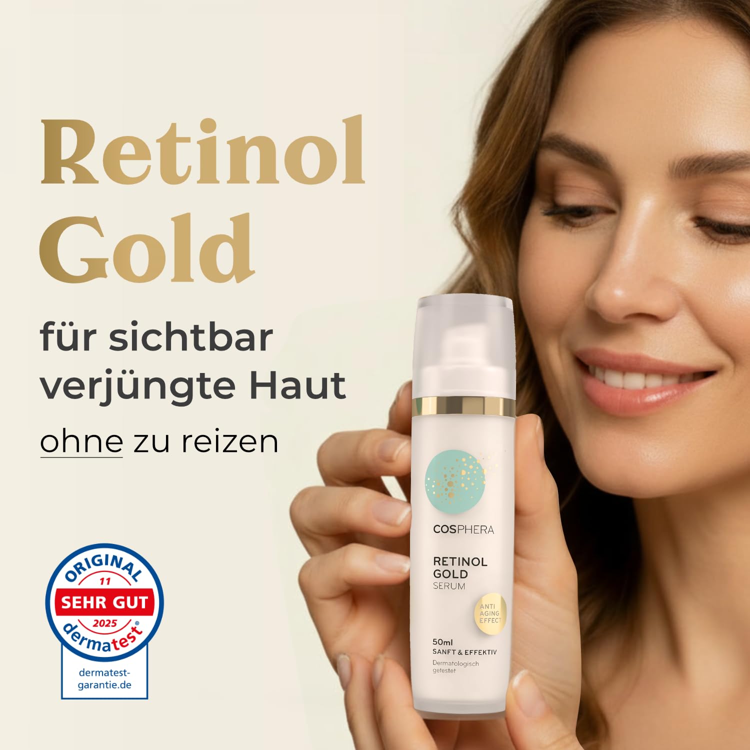 Detalle 2 de COSPHERA® Retinol Serum 50 ml