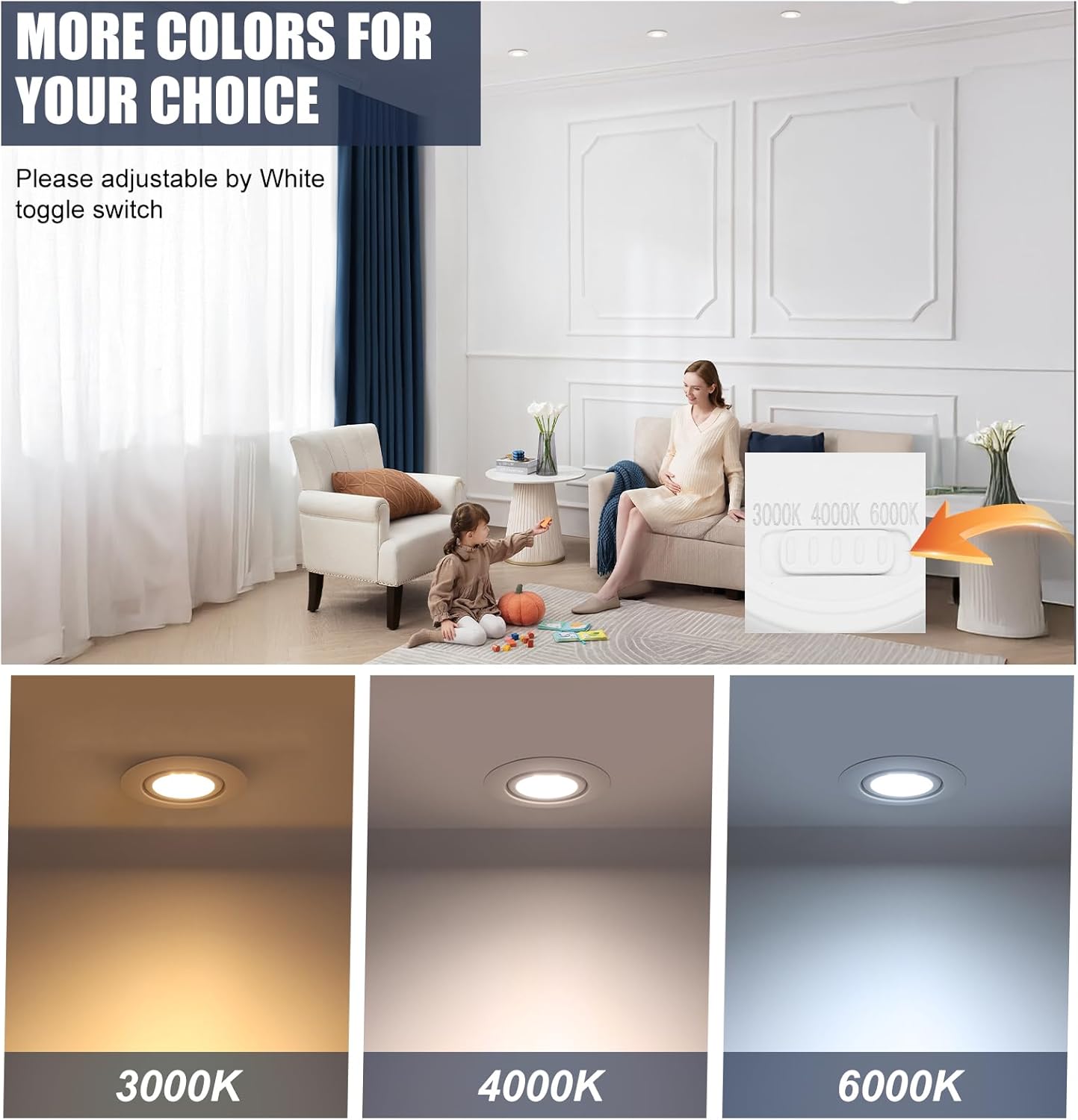 Thumbnail 1 de LED Einbaustrahler 230V Dimmbare 12er Set