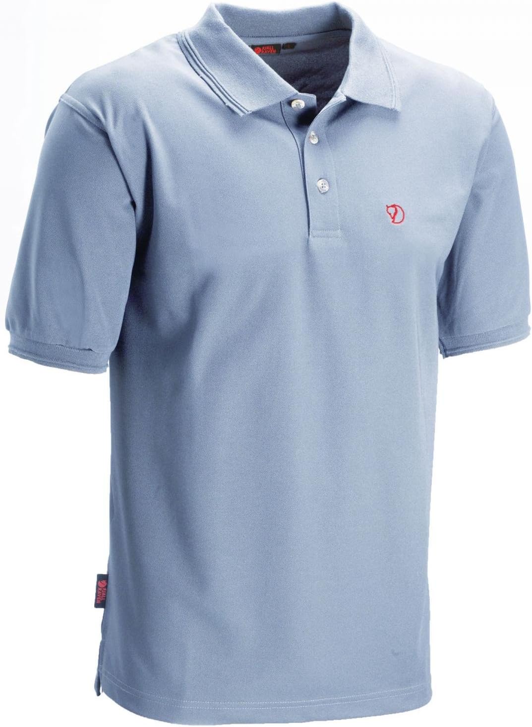 Detalle de FJÄLLRÄVEN męska koszulka polo z szybkoschnącego poliestru z recyklingu
