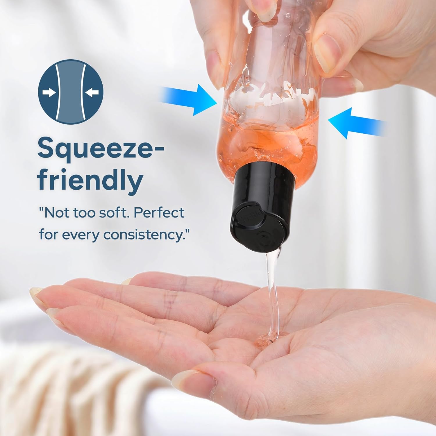 Detalle de Owlyee Travel Bottles 3.4 oz for TSA