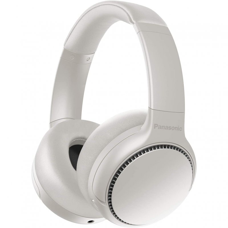 Panasonic RB-M700BE-C auriculares Bluetooth blancos con graves potentes y cancelación de ruido activa