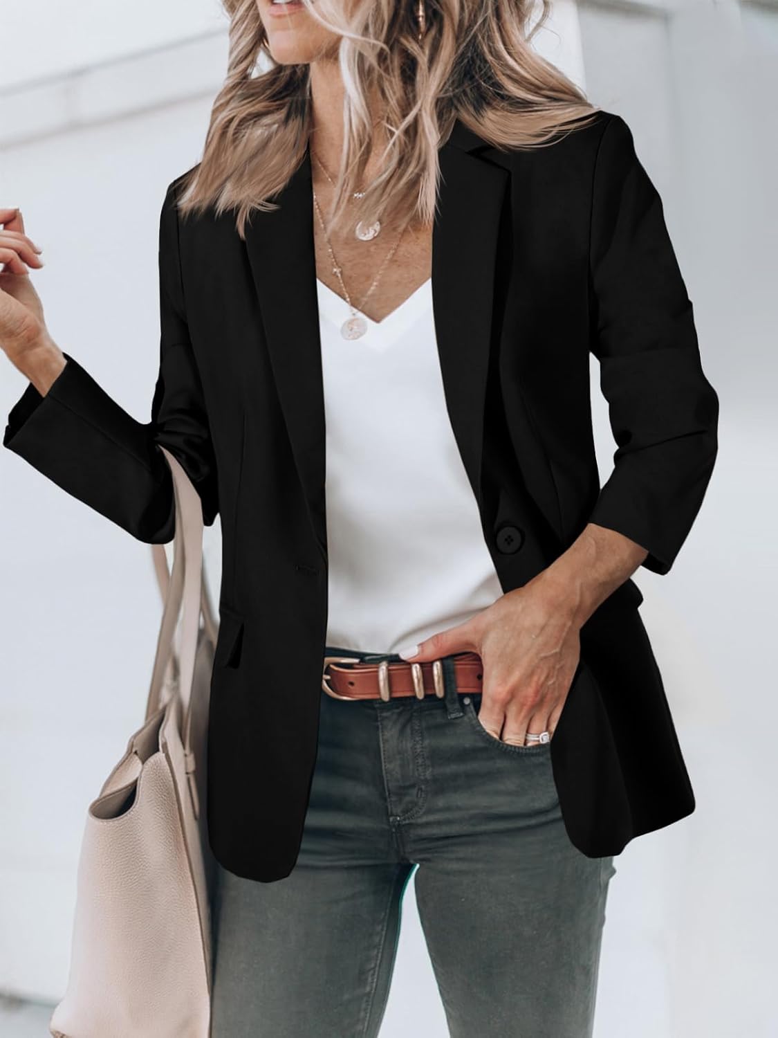 Detalle 2 de Cicy Bell Casual Women's Jacket with Front Slit