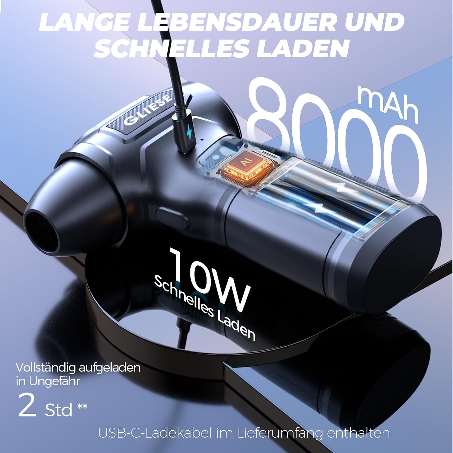 Thumbnail 3 de GLIESE Druckluftreiniger 200.000 U/min